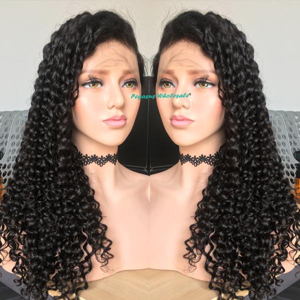 Deep Curly Virgin Hair Wig - pegasuswholesale