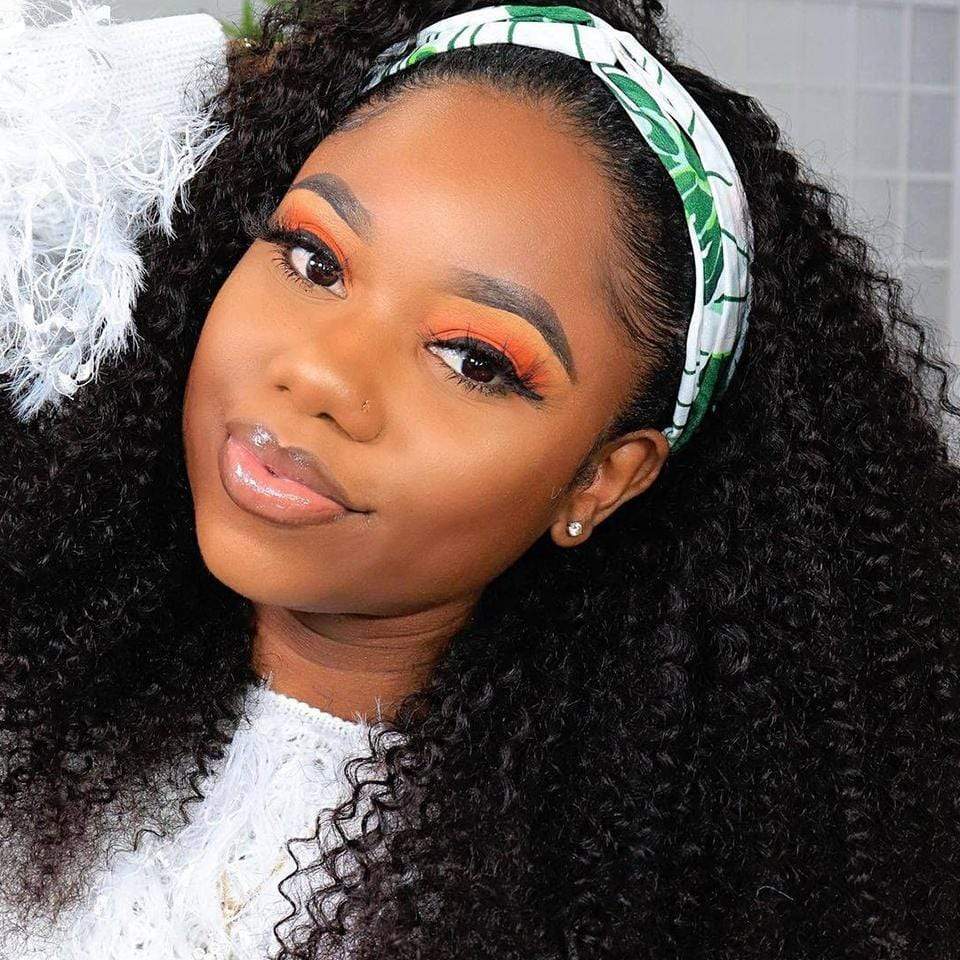TOP 1 SELLER! Affordable&Beginner Friendly Kinky Curly Headband Wig