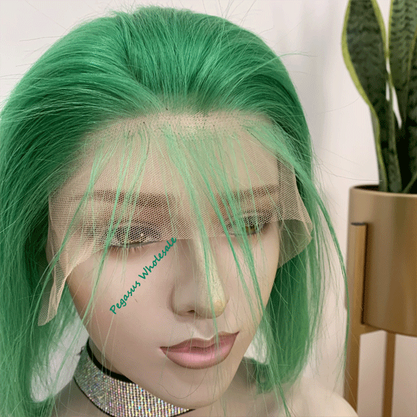Hot Selling Summer Green Wig - 【PWH091】 - pegasuswholesale
