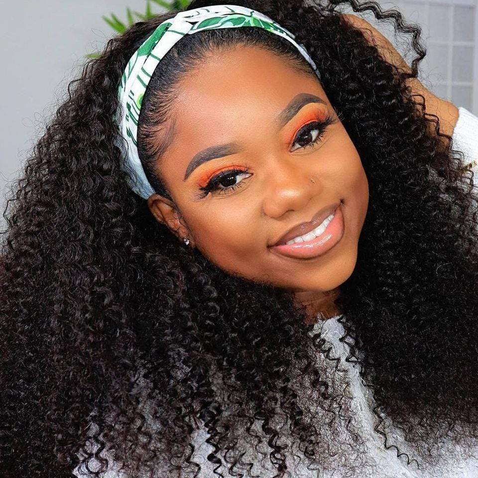 TOP 1 SELLER! Affordable&Beginner Friendly Kinky Curly Headband Wig