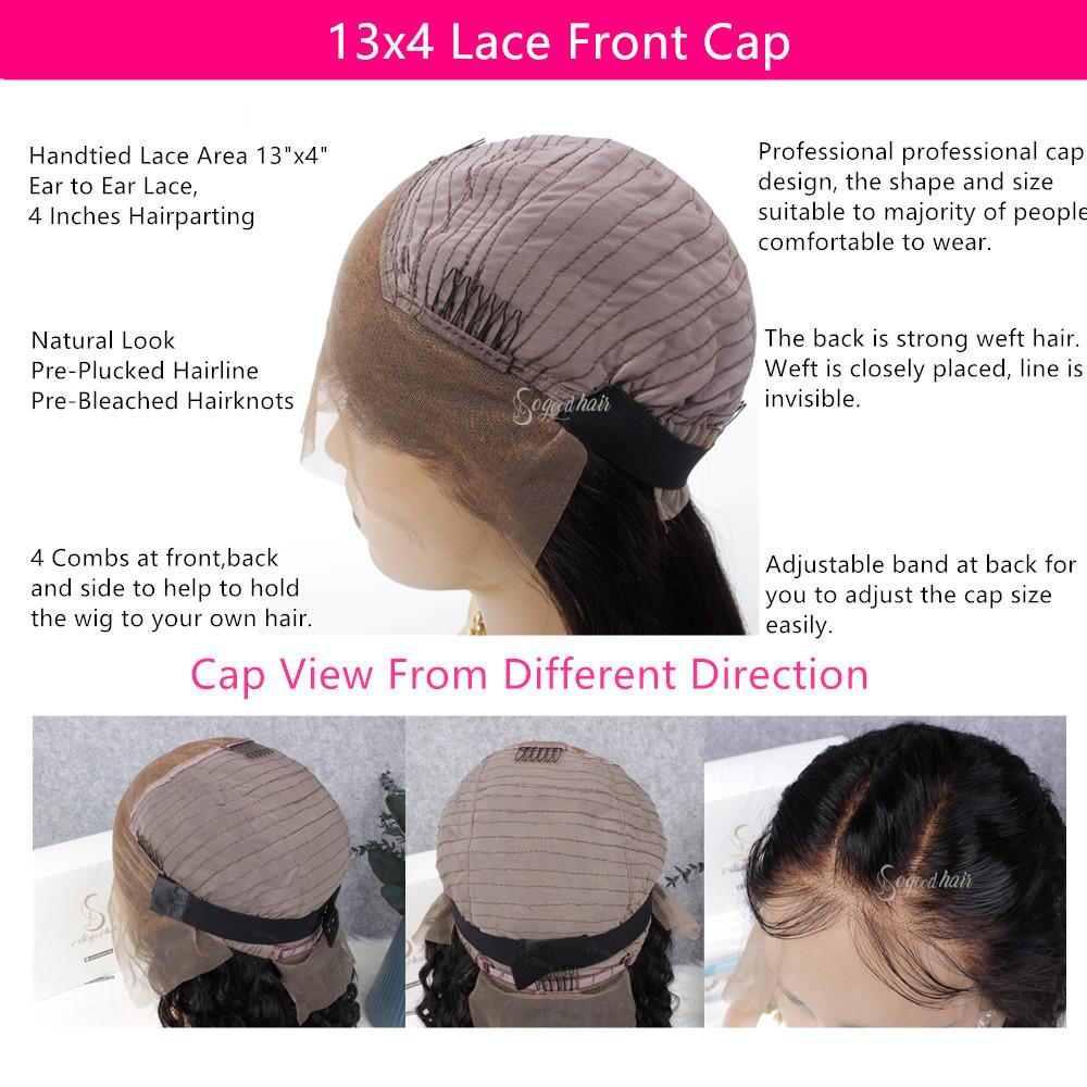 Afro Curl Realistic Knotless 13x4 Lace Front Wig