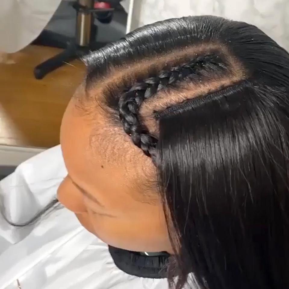 NEW! Glueless Available Natural Black Straight U Part