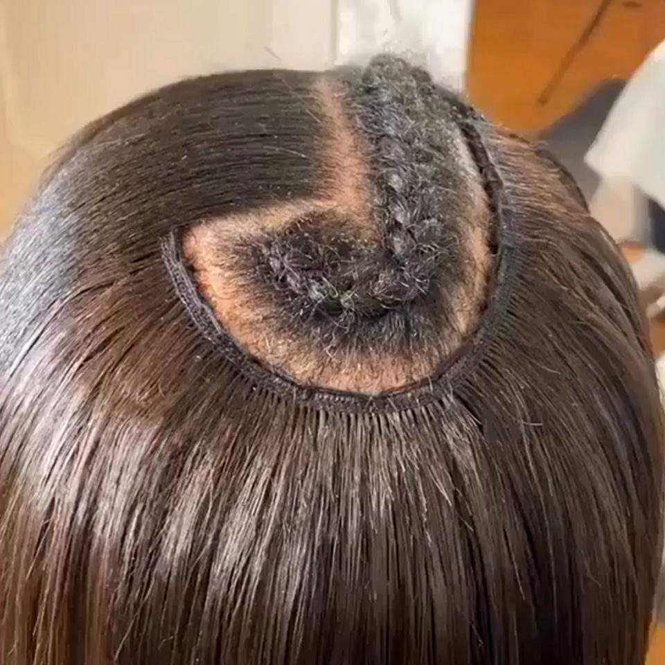 NEW! Glueless Available Natural Black Straight U Part