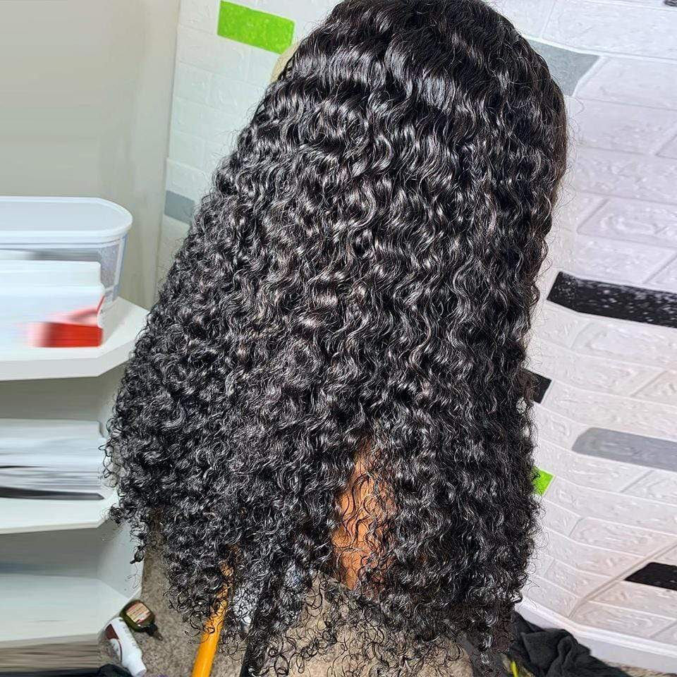 4*4 Lace Closure Curly Wig 150% Density