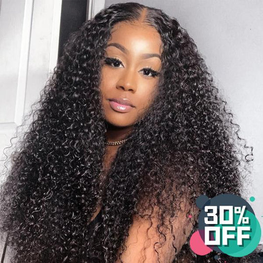 HD Swiss Lace Fornt Wigs 13X4" Brazilian Kinky Curly Wave 【PWH6681】 - pegasuswholesale