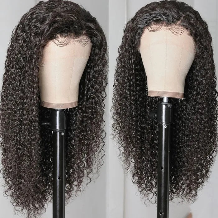 HD Lace Wigs 13x4 Curly Lace Front Wigs Human Hair Transparent Lace Wigs for Sale