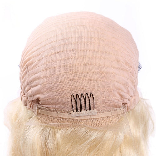 13X4 Lace Front Wigs|Straight 613 Blonde Lace Closure Wig Body Wave 613#Blonde Color