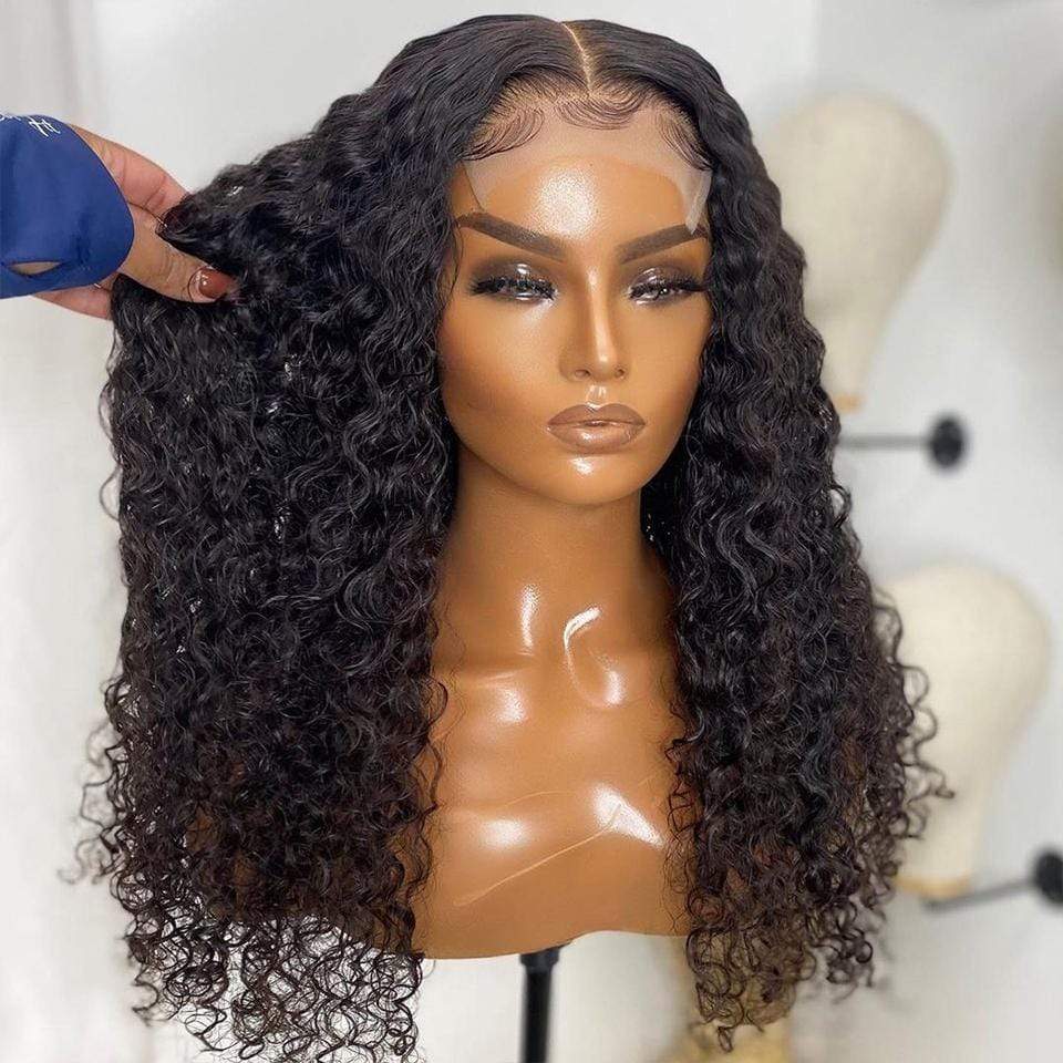 4*4 Lace Closure Curly Wig 150% Density
