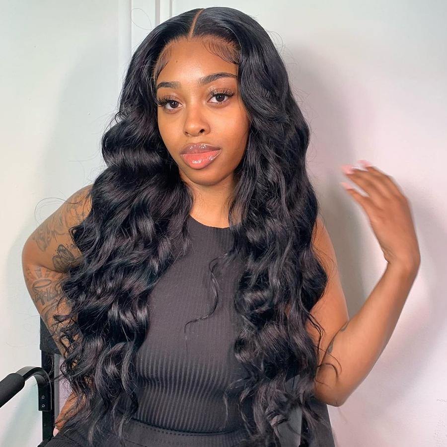 High Quality 13X4 Lace Front Wig Brazilian Body Wave Human Hair Wigs With Baby Hair