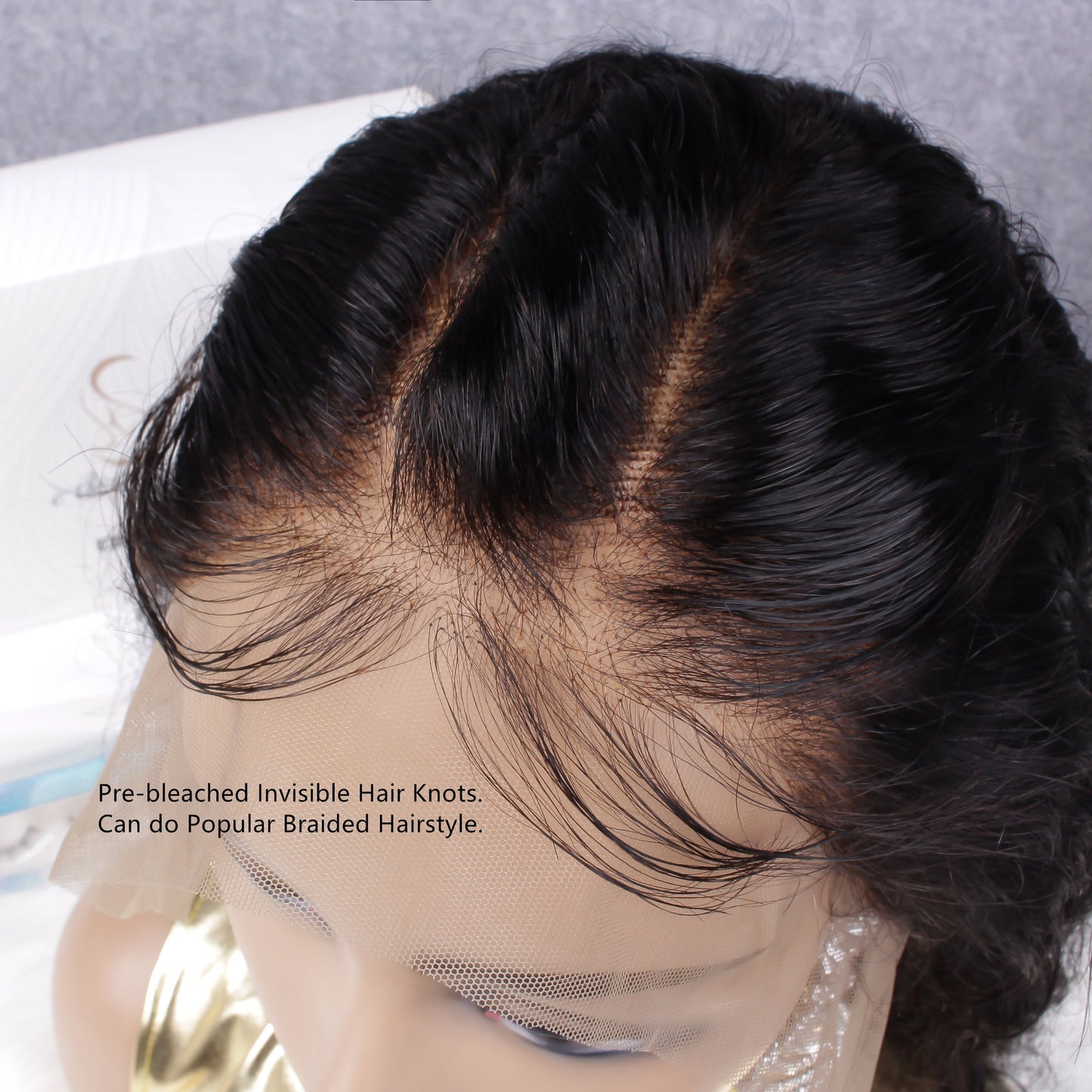 Afro Curl Realistic Knotless 13x4 Lace Front Wig