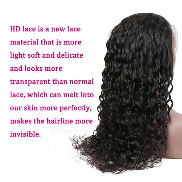 13X4" HD Swiss Lace Front Wigs Loose Deep Wave Invisible lace 【PWH6685】 - pegasuswholesale