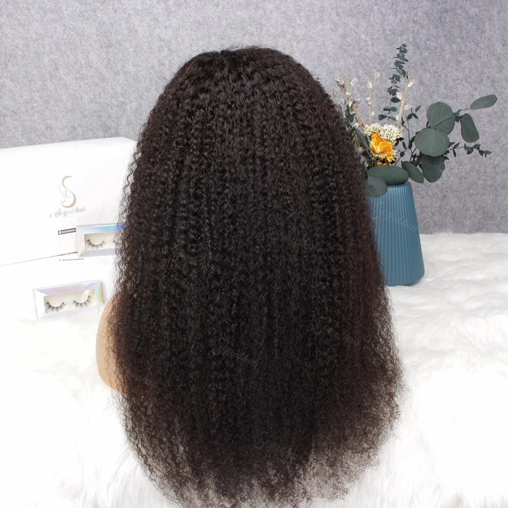 Afro Curl 4x4 Glueless Lace Closure Wig