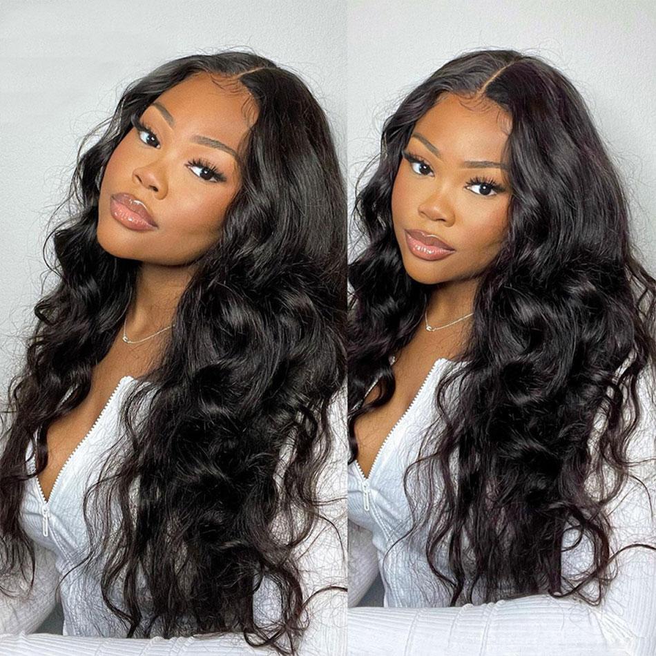 Body Wave 4x4 Lace Wigs Brazilian Human Hair Wigs Body Weave High Quality Wigs - uprettyhair