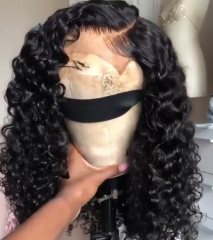 【In Stock】LuvingHair 13A Lace Front Bob Wigs13*4 Water Wave Lace Frontal Wig 250% Density