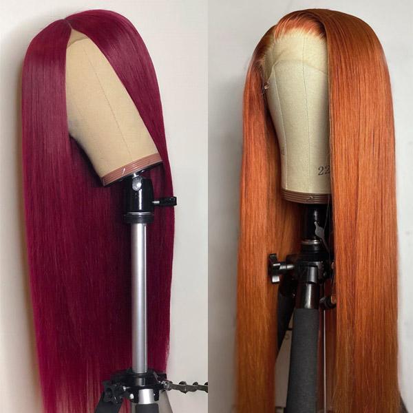 Burgundy & Ginger Wig Online