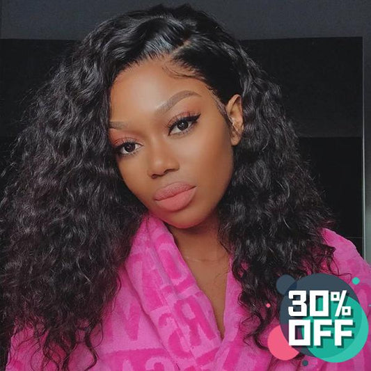 13X4" HD Swiss Lace Front Wigs Loose Deep Wave Invisible lace 【PWH6685】 - pegasuswholesale