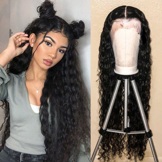 Loose Deep Wave 13x4 Glueless Lace Front Wig 200% 250% Density Human Hair Wig - uprettyhair