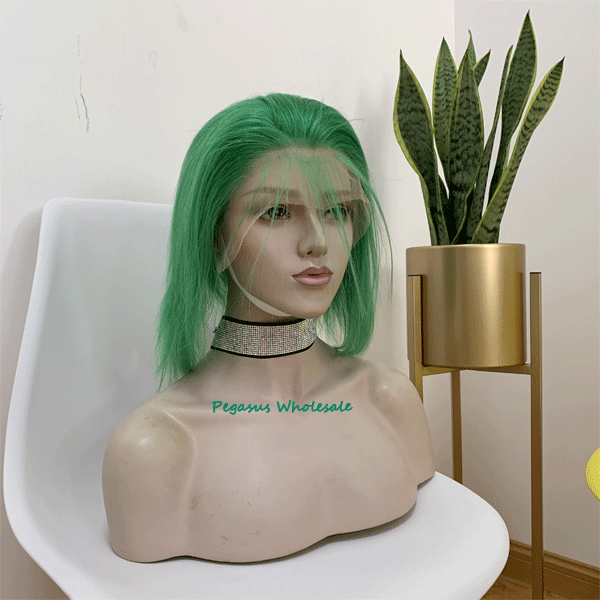 Hot Selling Summer Green Wig - 【PWH091】 - pegasuswholesale