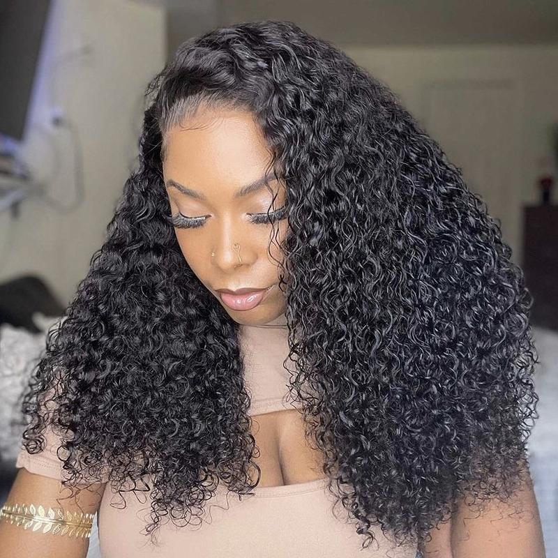 Undetectable Invisible Kinky Curly Lace Fornt Wig 13X4" | Real HD Lace【PWH6681】 - pegasuswholesale