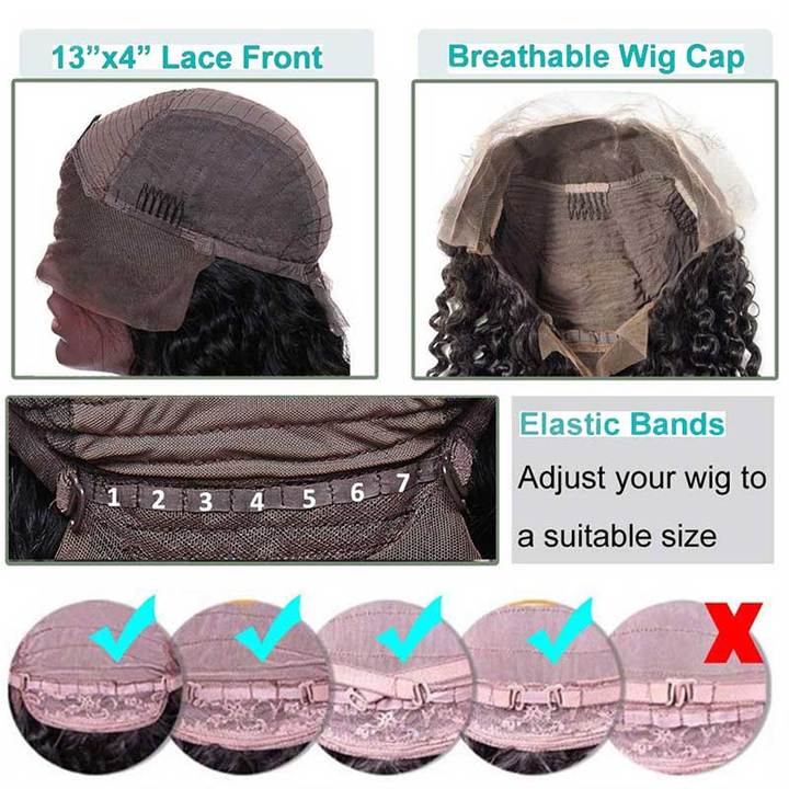 13*4 Lace Front Wig With Baby Hair Luxury Customization