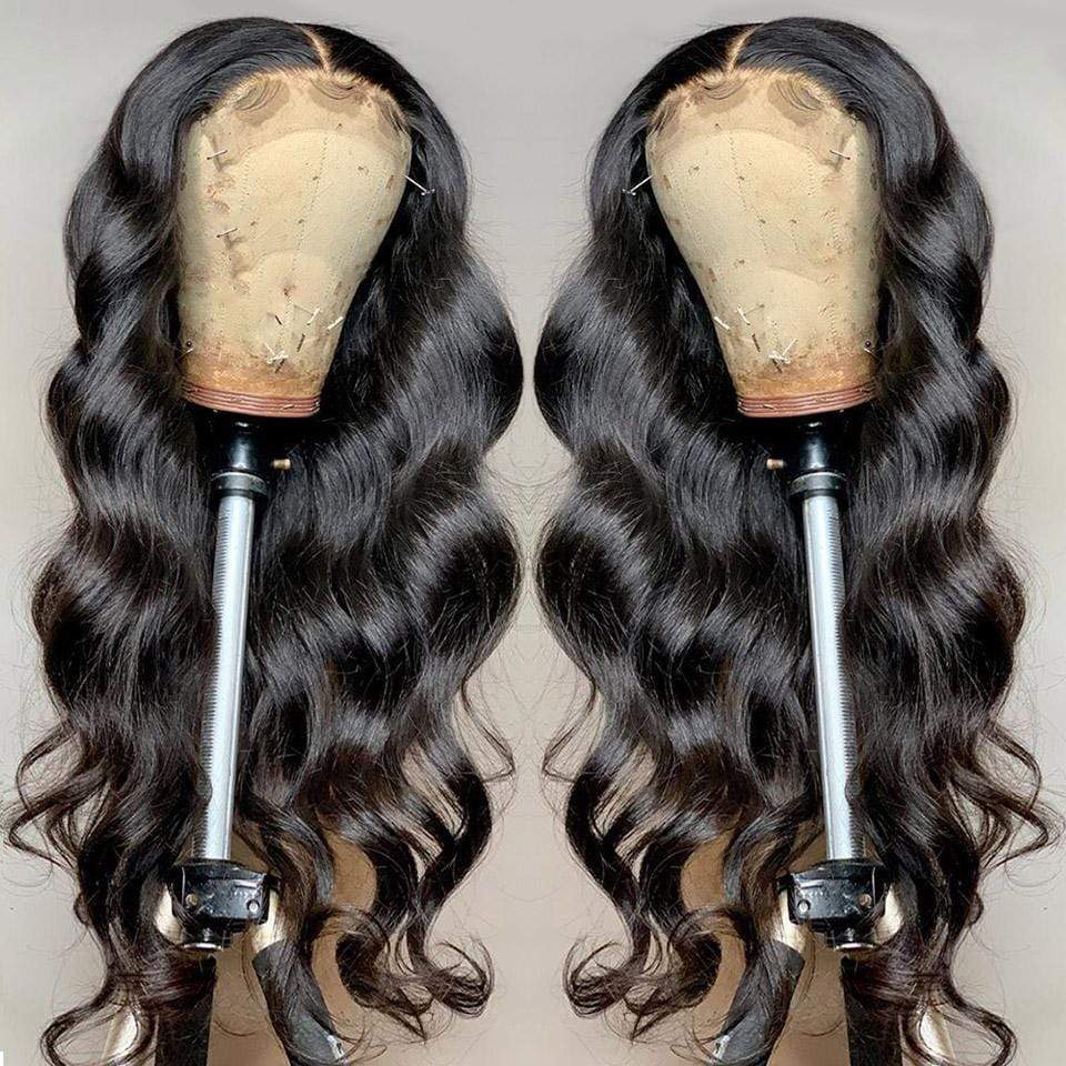 Silky Sleek Loose Body Wave 4*4 Lace Closure Wig 150% Density