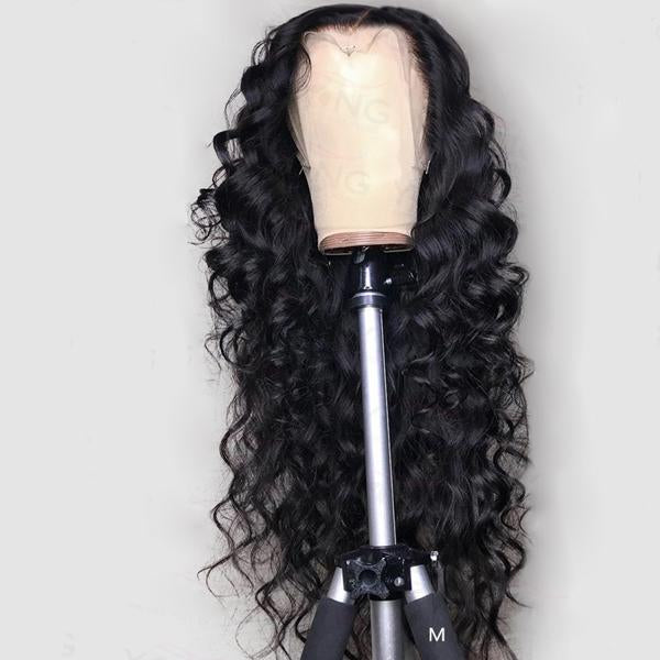 13X4" HD Swiss Lace Front Wigs Loose Deep Wave Invisible lace 【PWH6685】 - pegasuswholesale