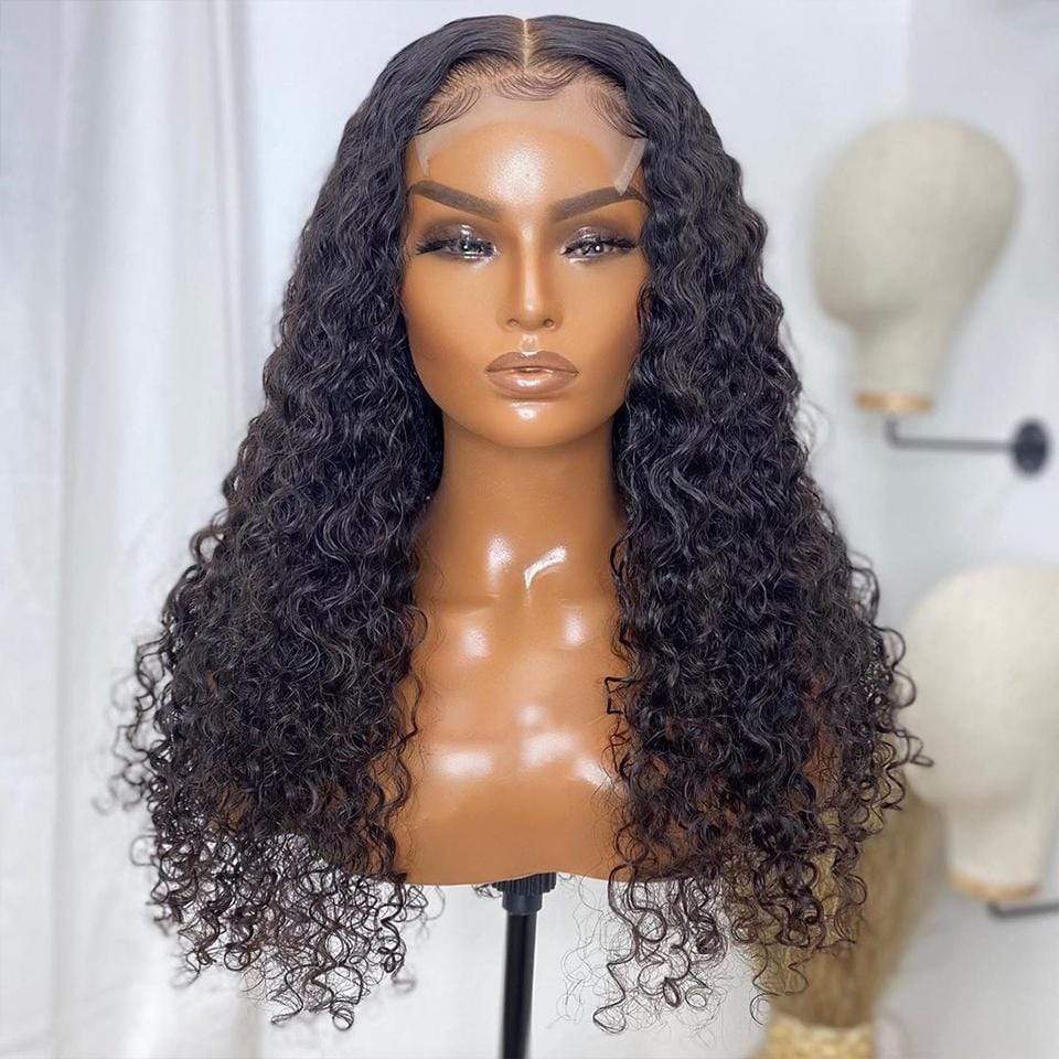 4*4 Lace Closure Curly Wig 150% Density